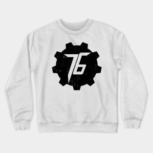 76-Distressed B Crewneck Sweatshirt